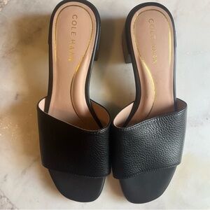 Cole Haan Women's Black Mules